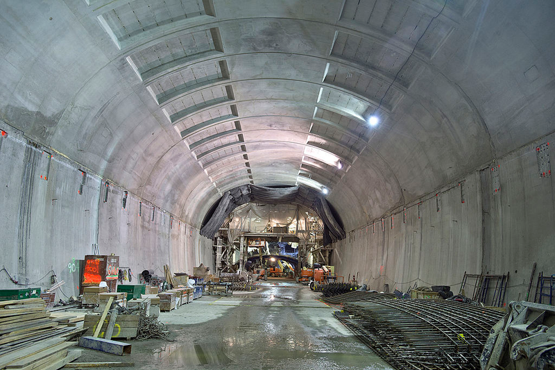 Construction on the Second Avenue line